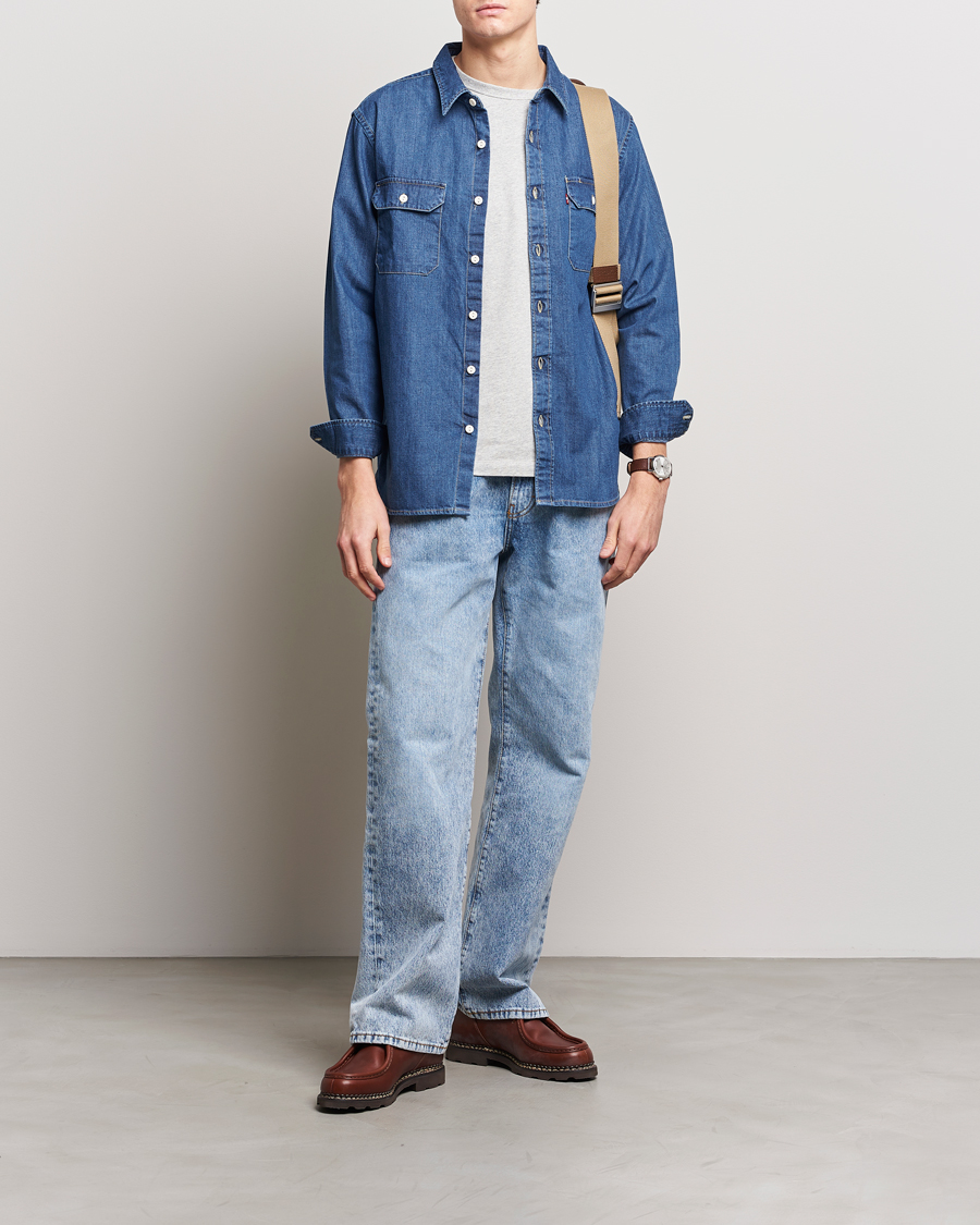 Uomini | Camicie | Levi's | Jackson Worker Shirt Sterling Dark Wash