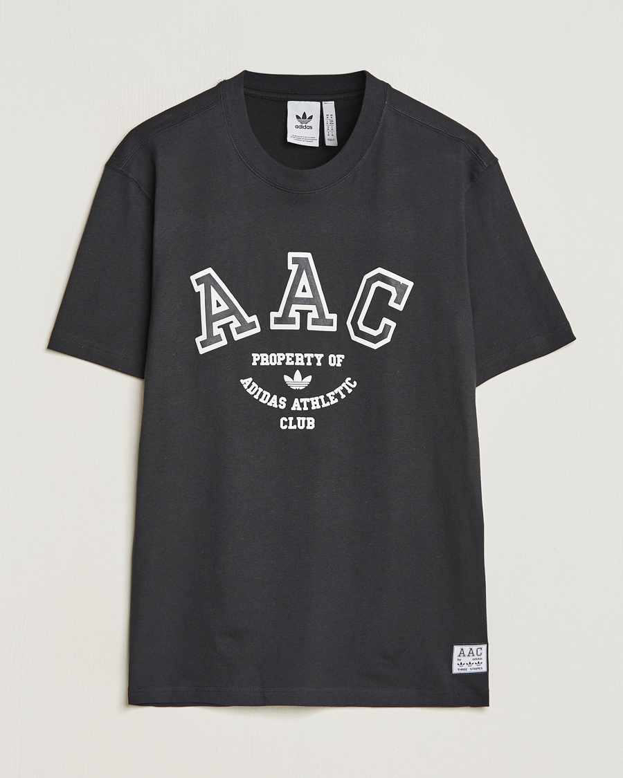 Uomini | T-shirt | adidas Originals | Hack Logo Crew Neck T-Shirt Black