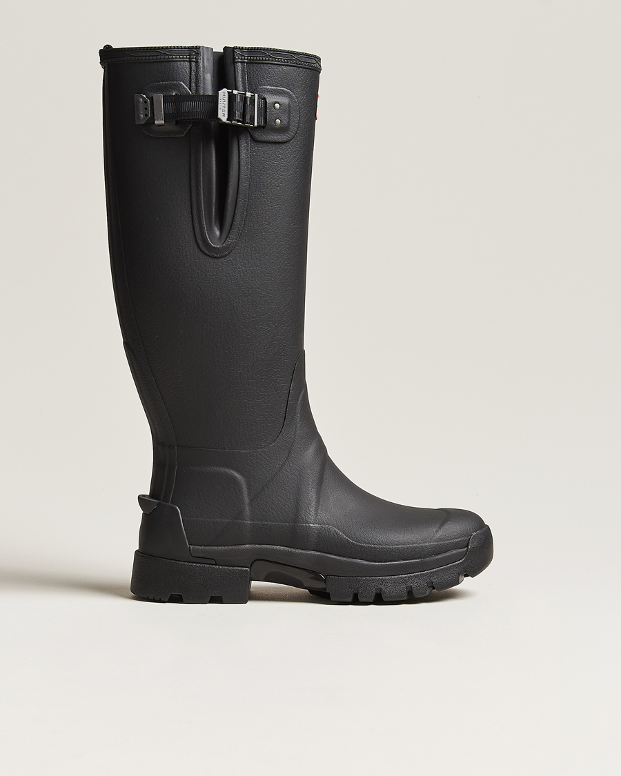 Uomini | Soprascarpe | Hunter Boots | Balmoral Side Adjustable Neo Boot Black