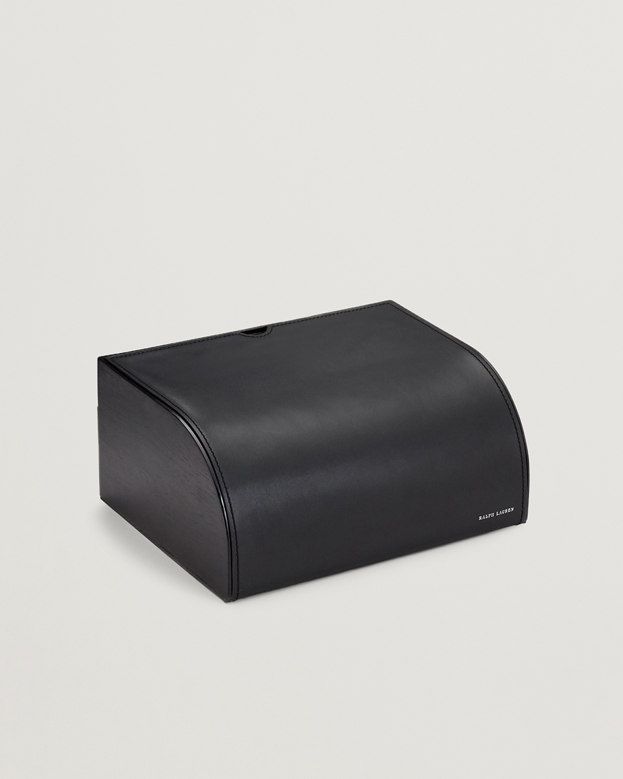 Uomini | Casa | Ralph Lauren Home | Brennan Leather Writers Box Saddle Black