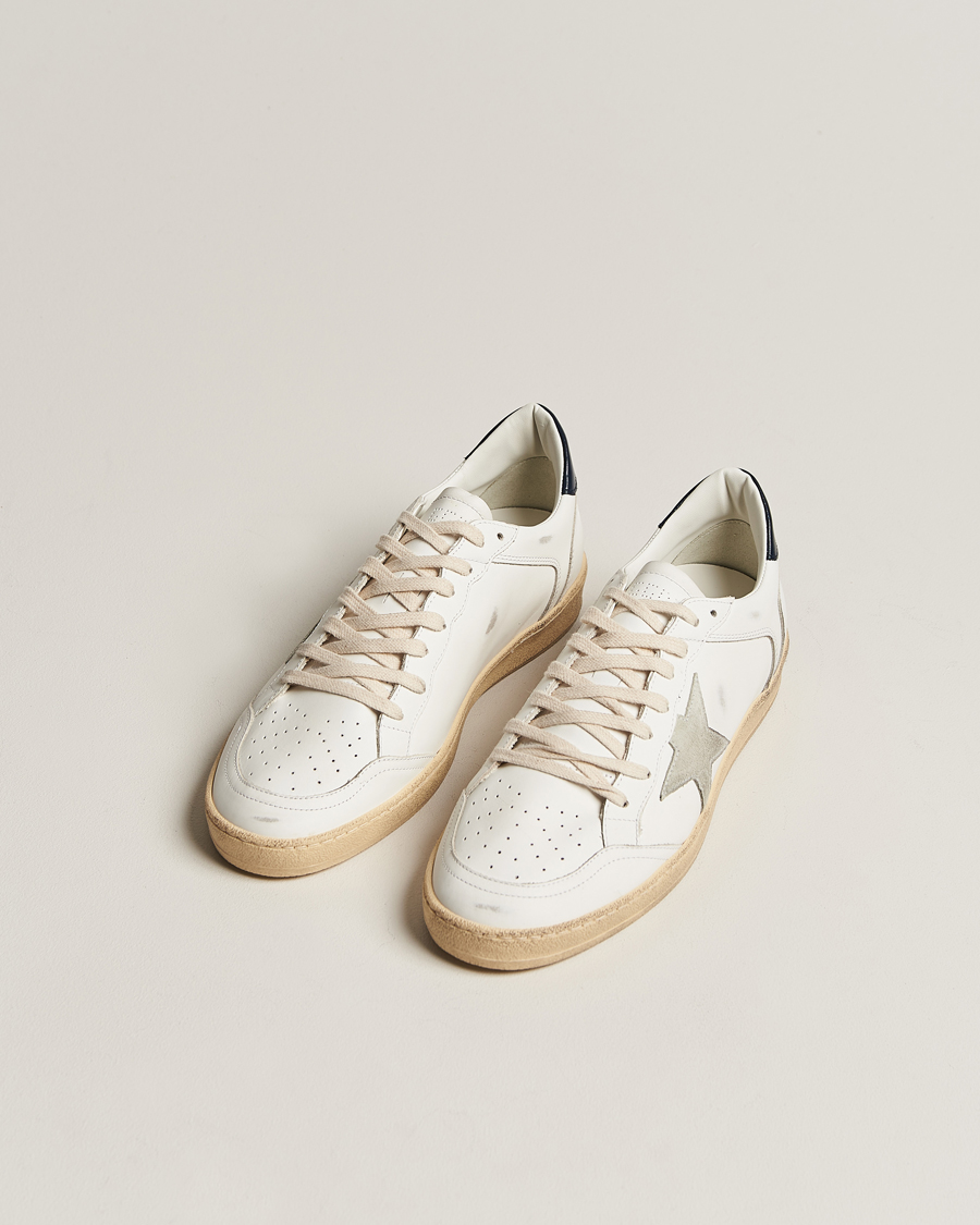 Uomini | Golden Goose Deluxe Brand Ball Star Sneakers White/Ice | Golden Goose | Deluxe Brand Ball Star Sneakers White/Ice