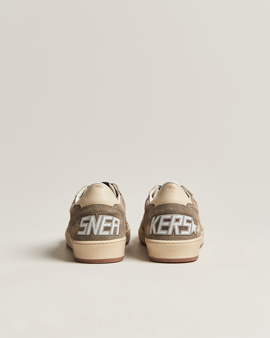 Uomini | Golden Goose Deluxe Brand Ball Star Sneakers Brown/Buttercream | Golden Goose | Deluxe Brand Ball Star Sneakers Brown/Buttercream