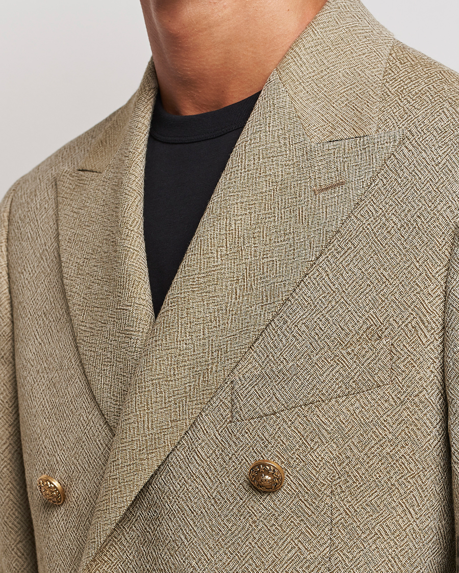 Uomini | Blazers | Golden Goose | Deluxe Brand Double Breasted Blazer Beige