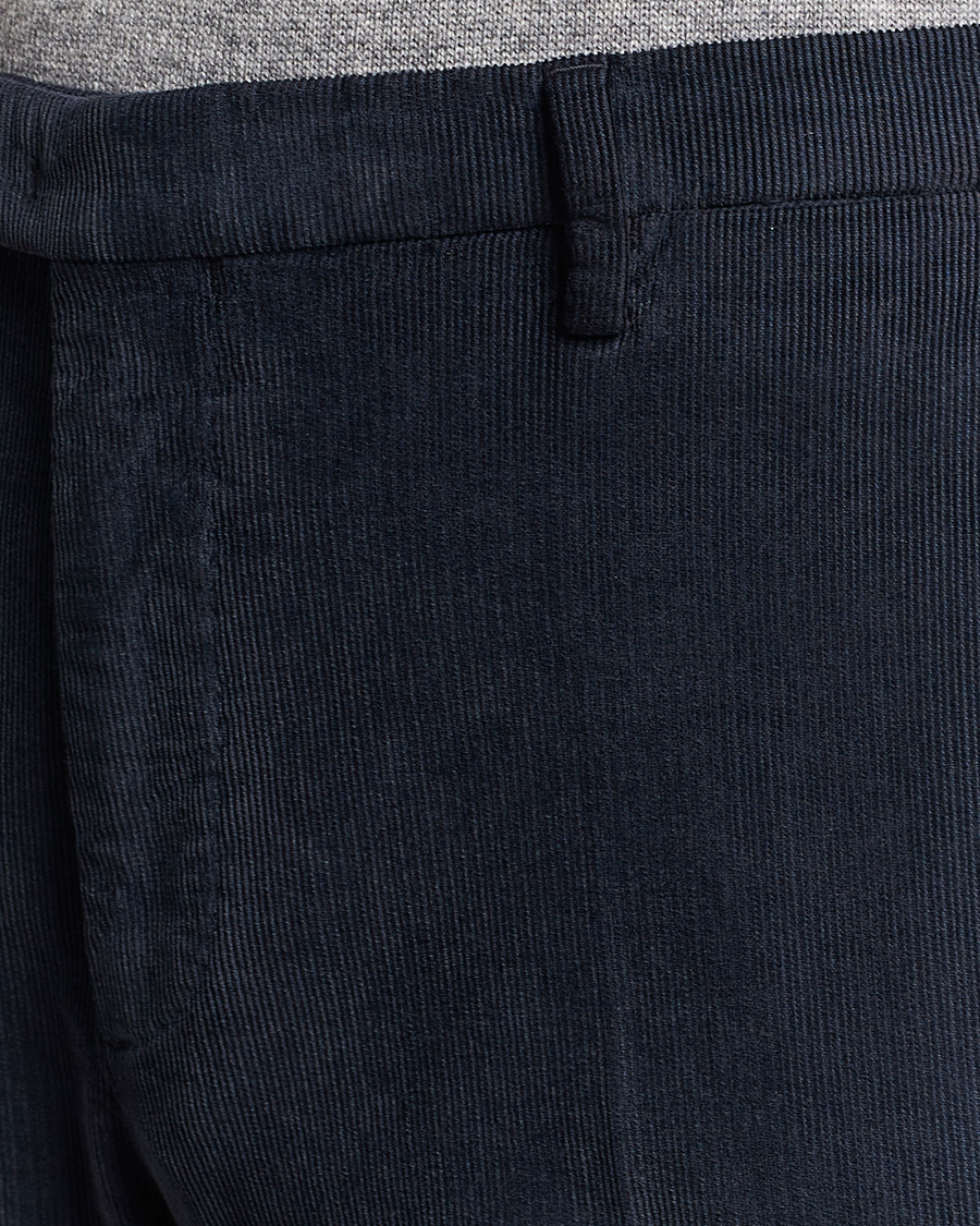 Uomini | Abiti | Boglioli | K Jacket Baby Corduroy Suit Navy