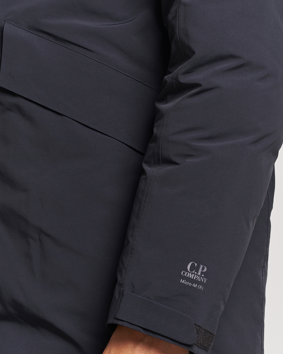 Uomini | Giacche | C.P. Company | Micro M Re-Cycled Parka Black