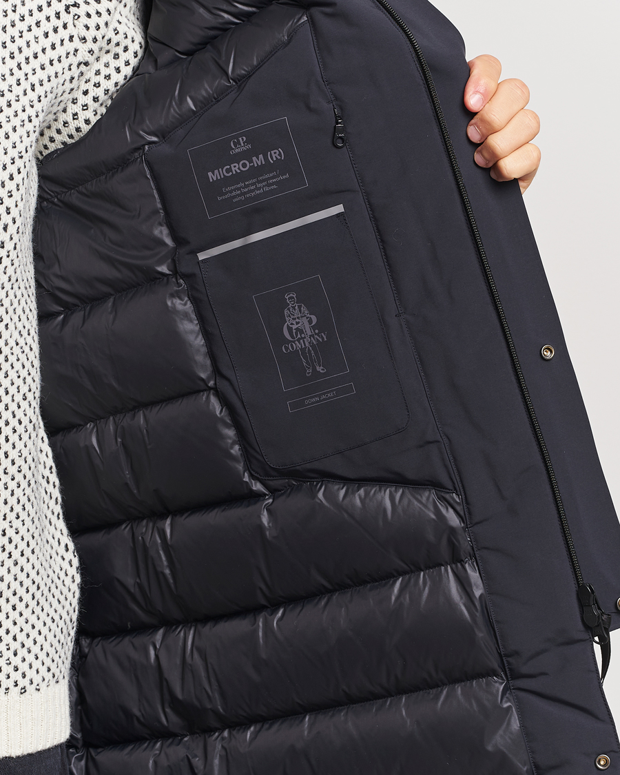 Uomini | Giacche | C.P. Company | Micro M Re-Cycled Parka Black