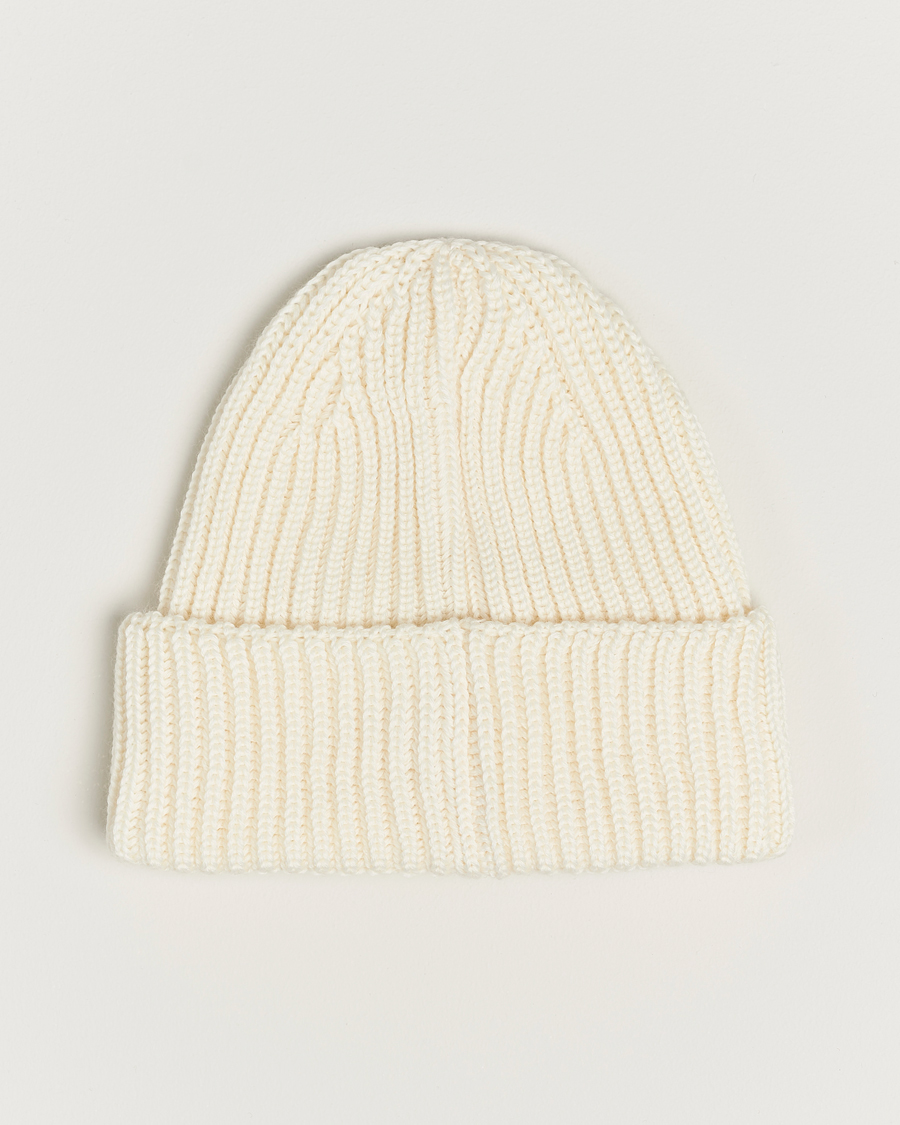 Uomini | C.P. Company Knitted Merino Goggle Beanie White | C.P. Company | Knitted Merino Goggle Beanie White