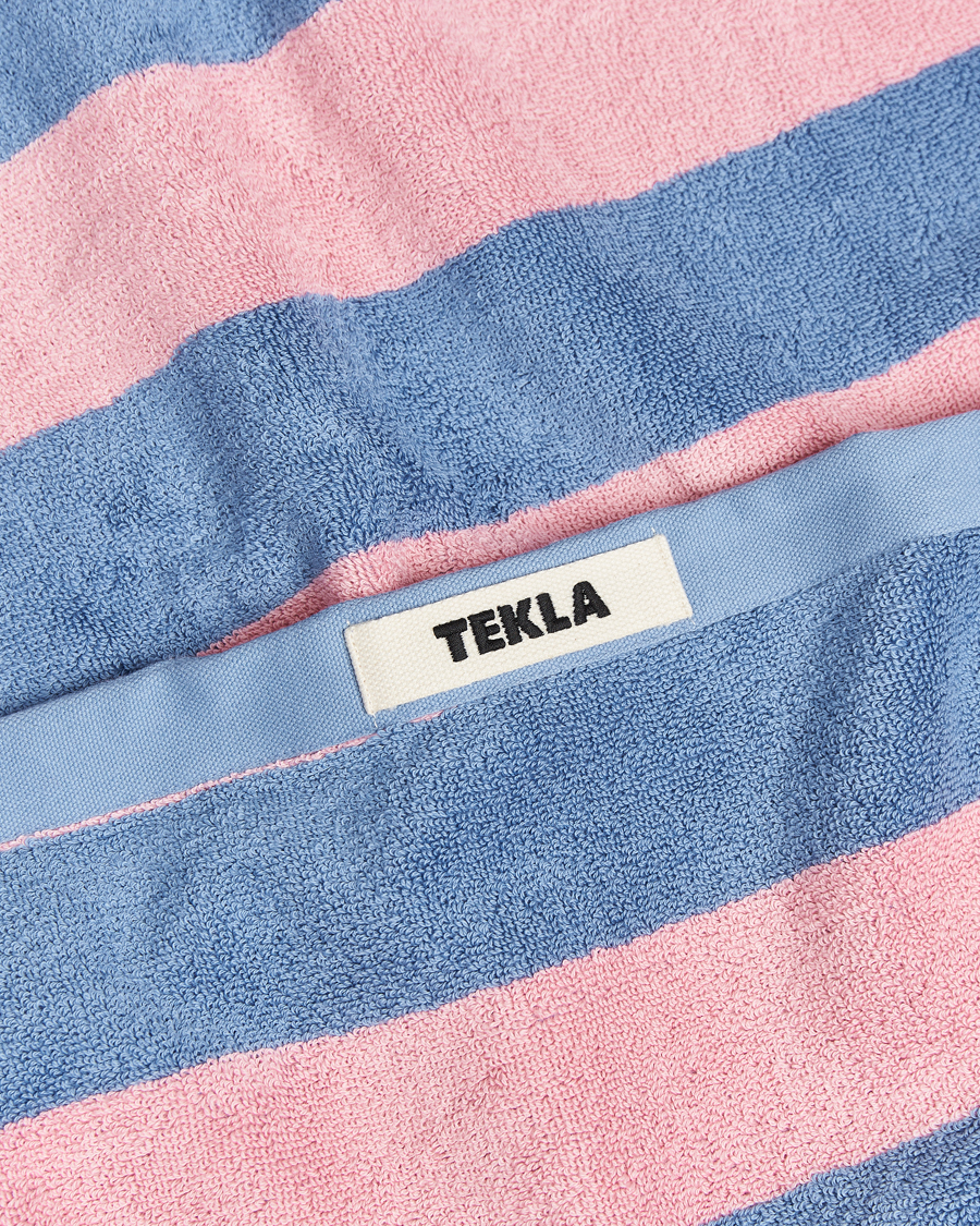 Uomini | Tekla Organic Terry Beach Towel Deck Stripes | Tekla | Organic Terry Beach Towel Deck Stripes