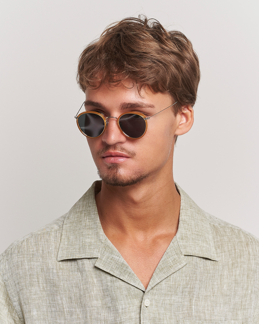 Uomini | Occhiali da sole | EYEVAN 7285 | 717E Sunglasses Silver Honey