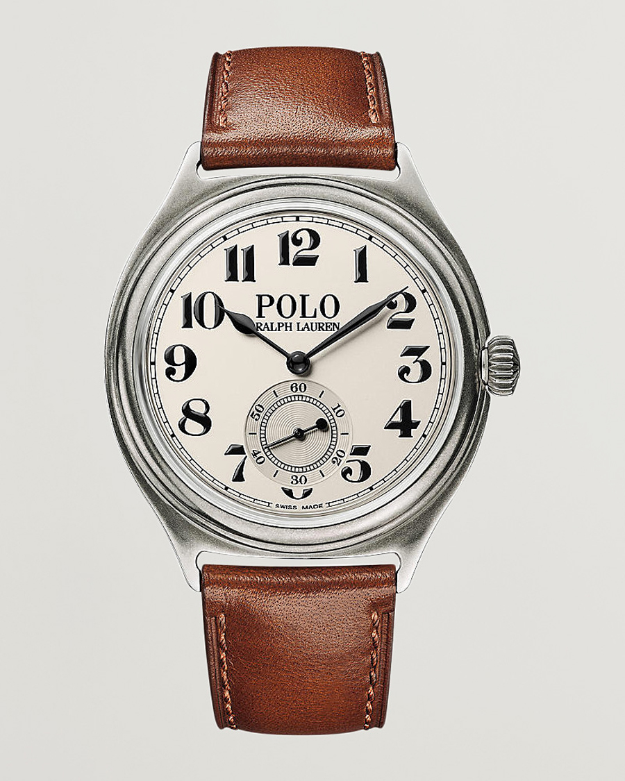 Uomini | Polo Ralph Lauren 40mm Mechanical Vintage 67 White Dial | Polo Ralph Lauren | 40mm Mechanical Vintage 67 White Dial