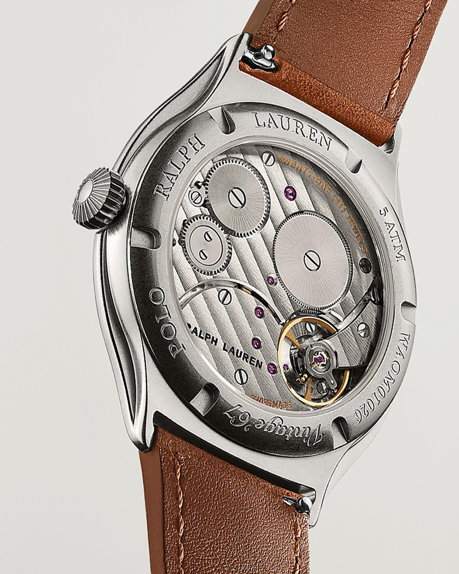 Uomini | Polo Ralph Lauren 40mm Mechanical Vintage 67 White Dial | Polo Ralph Lauren | 40mm Mechanical Vintage 67 White Dial