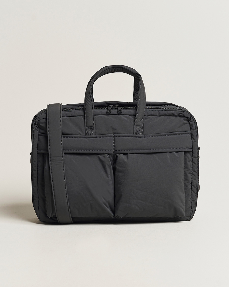 Uomini | mazi untitled AM Bag 02 Nylon Briefcase Grey | mazi untitled | AM Bag 02 Nylon Briefcase Grey