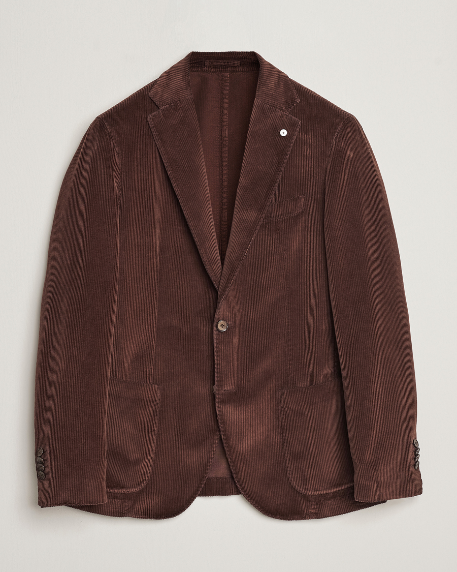 Uomini | Blazers | L.B.M. 1911 | Jack Corduroy Blazer Brown