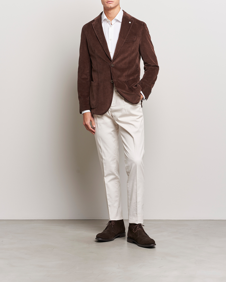 Uomini | Blazers | L.B.M. 1911 | Jack Corduroy Blazer Brown