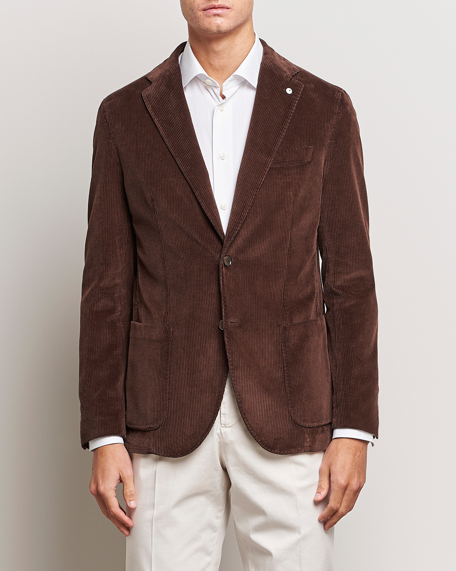 Uomini | Blazers | L.B.M. 1911 | Jack Corduroy Blazer Brown