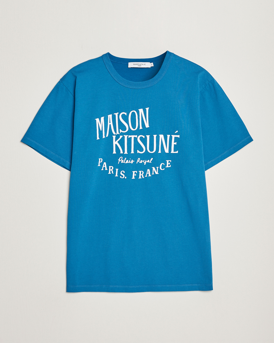 Uomini | T-shirt | Maison Kitsuné | Palais Royal Classic T-Shirt Sapphire Blue