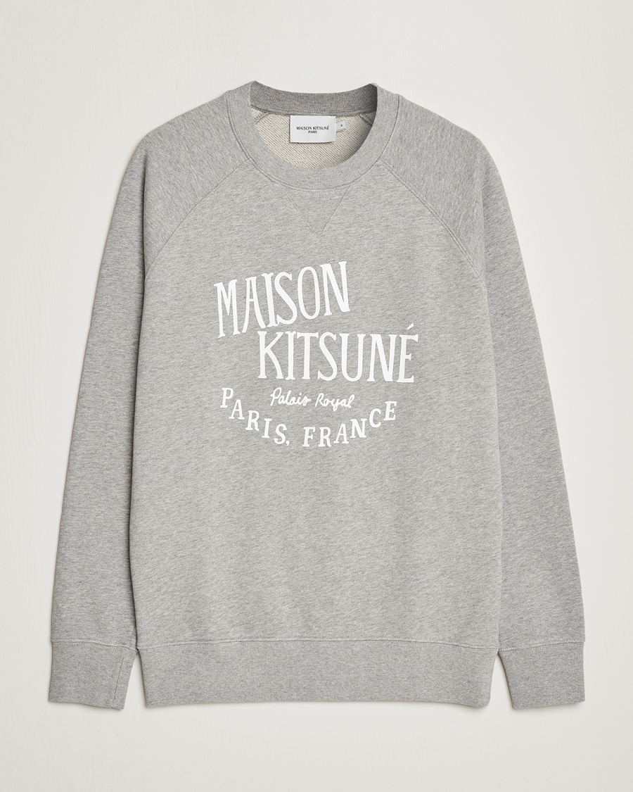 Uomini | Maglieria | Maison Kitsuné | Palais Royal Classic Sweatshirt Grey Melange