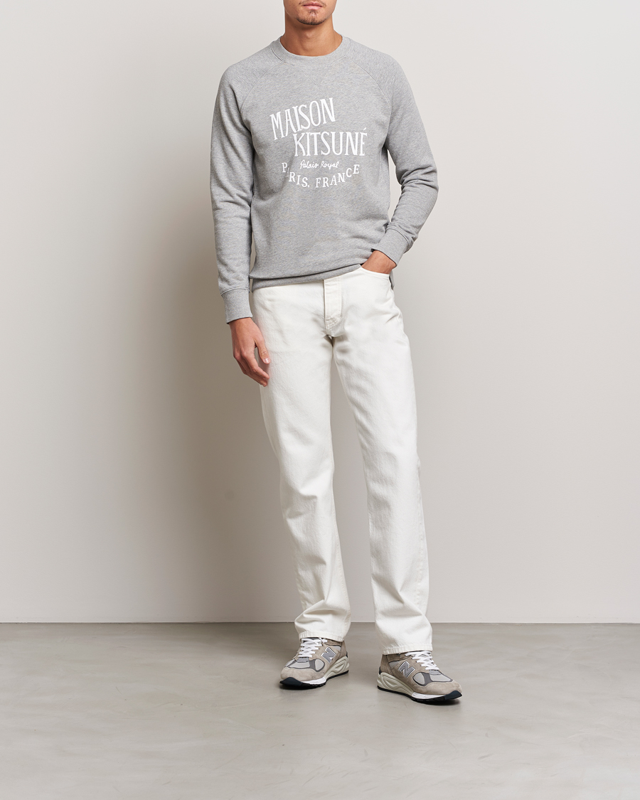 Uomini | Maglieria | Maison Kitsuné | Palais Royal Classic Sweatshirt Grey Melange