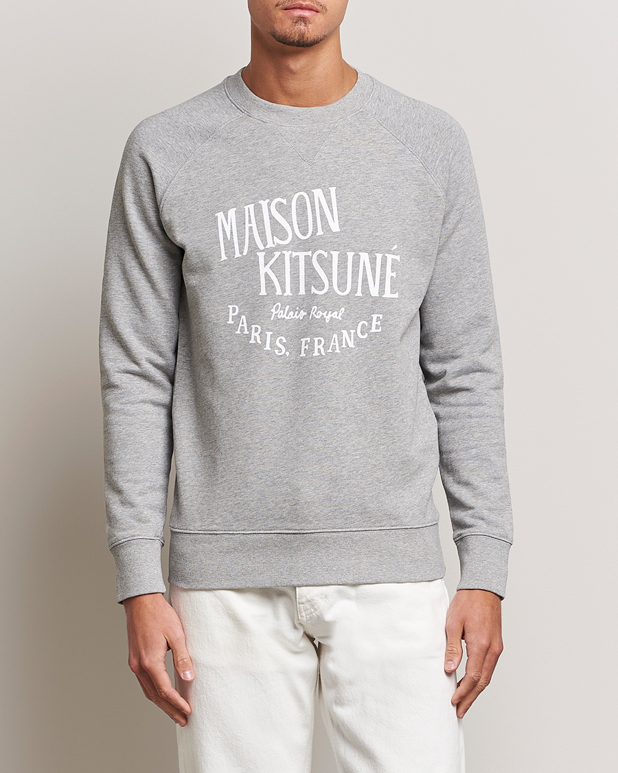 Uomini | Maglieria | Maison Kitsuné | Palais Royal Classic Sweatshirt Grey Melange