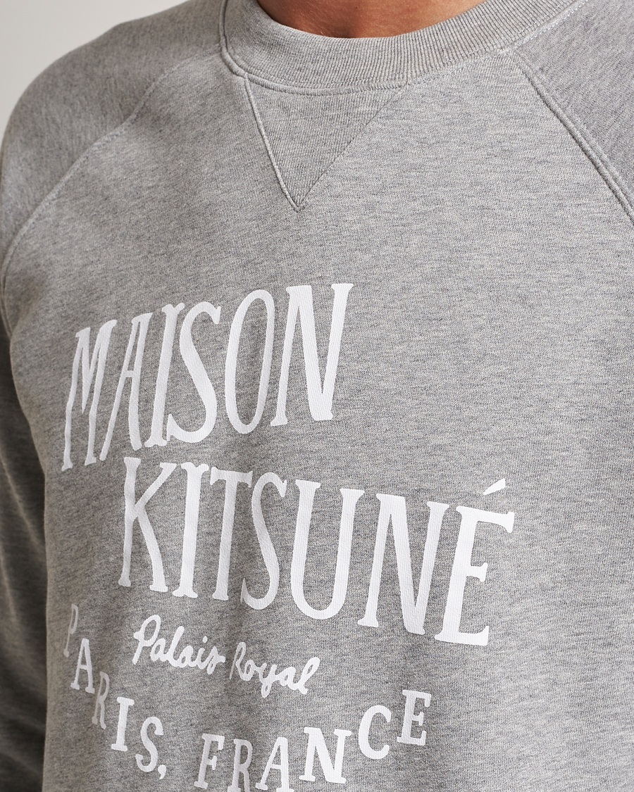 Uomini | Maglieria | Maison Kitsuné | Palais Royal Classic Sweatshirt Grey Melange