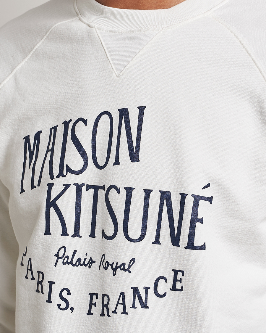 Uomini | Maglieria | Maison Kitsuné | Palais Royal Classic Sweatshirt Ecru