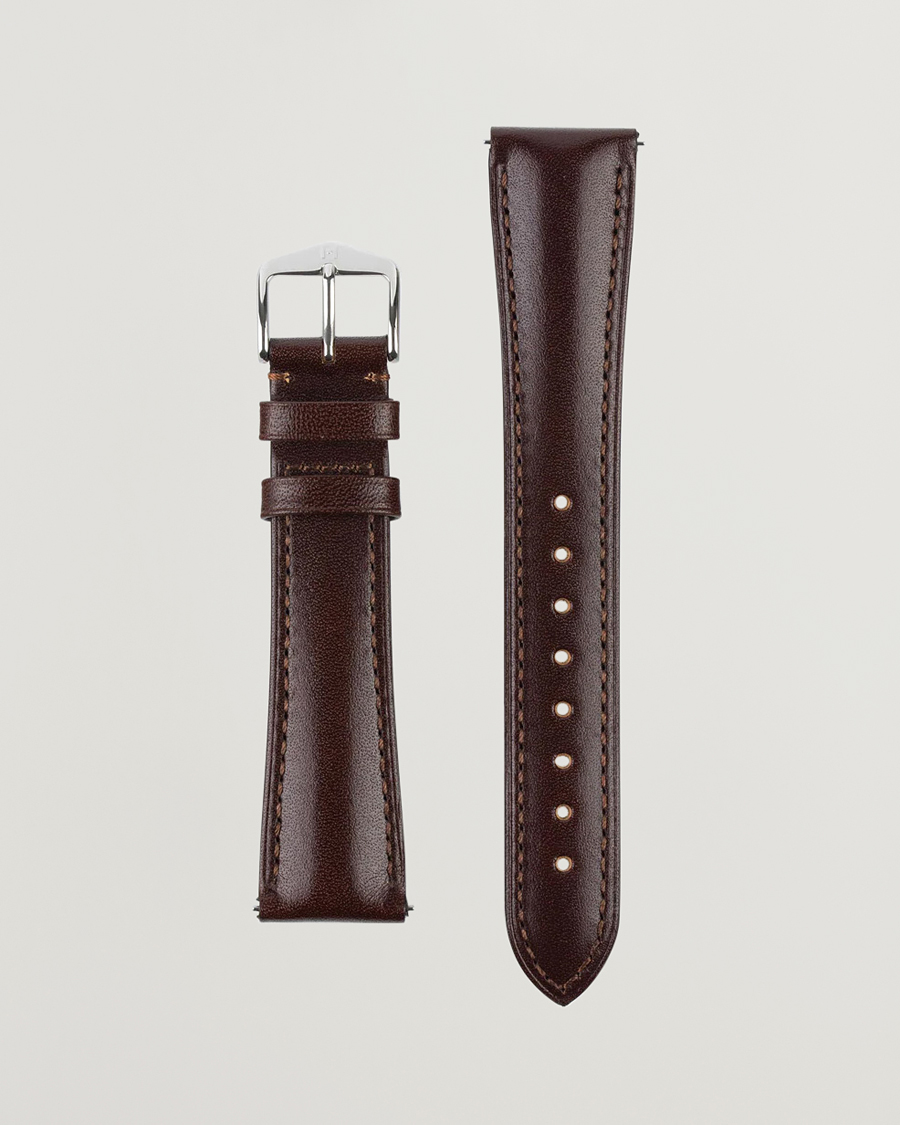 Uomini | Cinturini per orologi | HIRSCH | Siena Tuscan Leather Watch Strap Brown