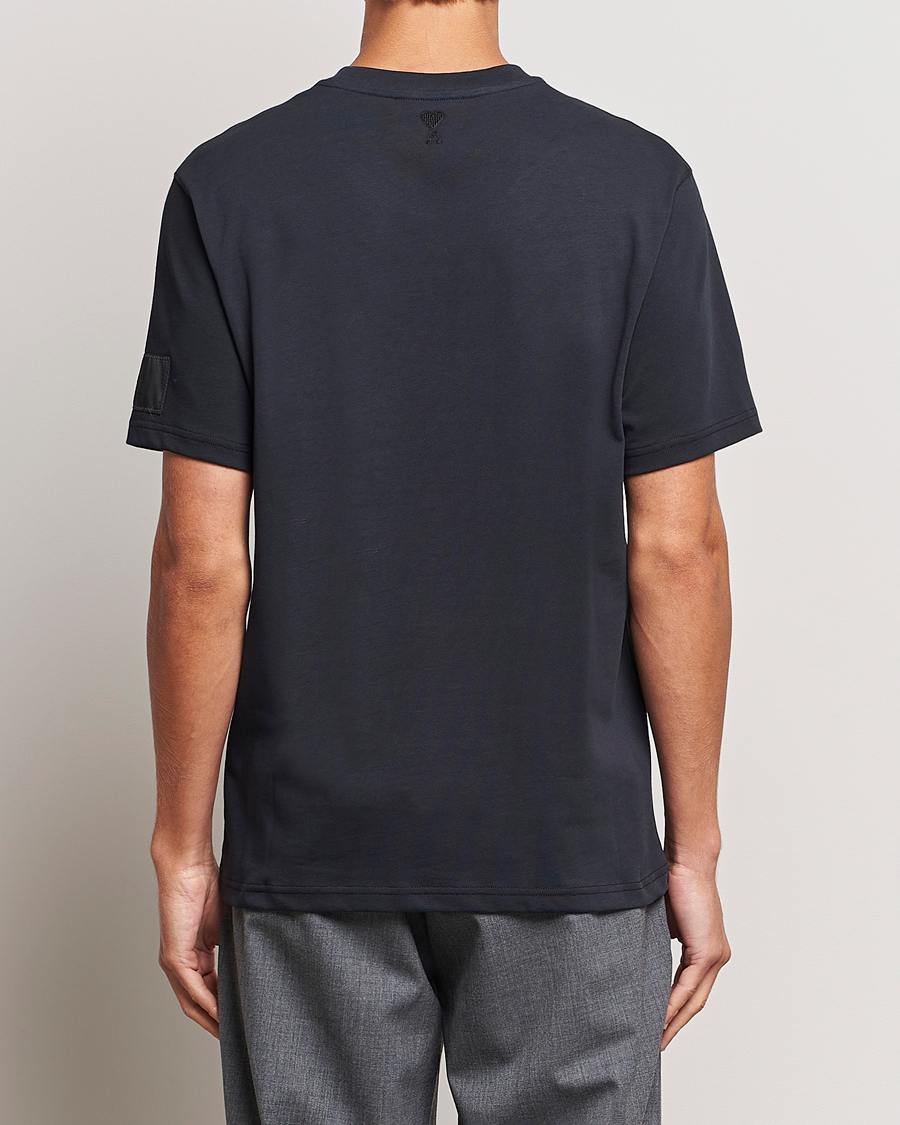 Uomini | T-shirt | AMI | Fade Out Crew Neck T-Shirt Black