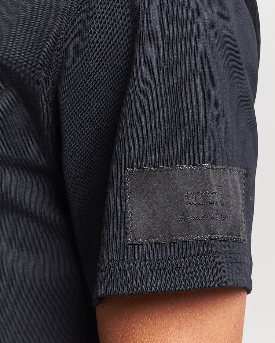 Uomini | T-shirt | AMI | Fade Out Crew Neck T-Shirt Black