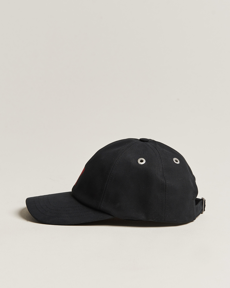Uomini | AMI Heart Logo Cap Black | AMI | Heart Logo Cap Black