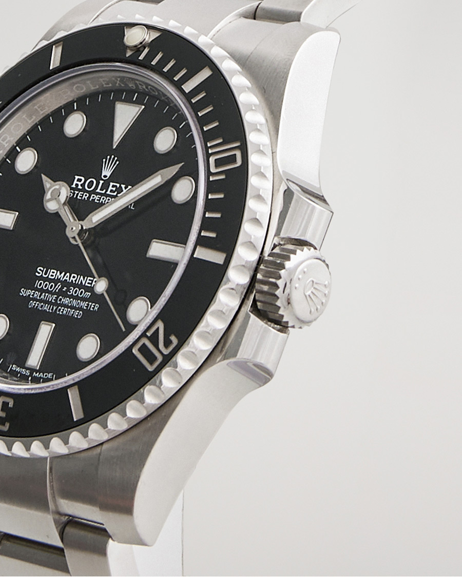 Uomini | Rolex Pre-Owned Submariner 114060 Oyster Perpetual Steel Black | Rolex Pre-Owned | Submariner 114060 Oyster Perpetual Steel Black