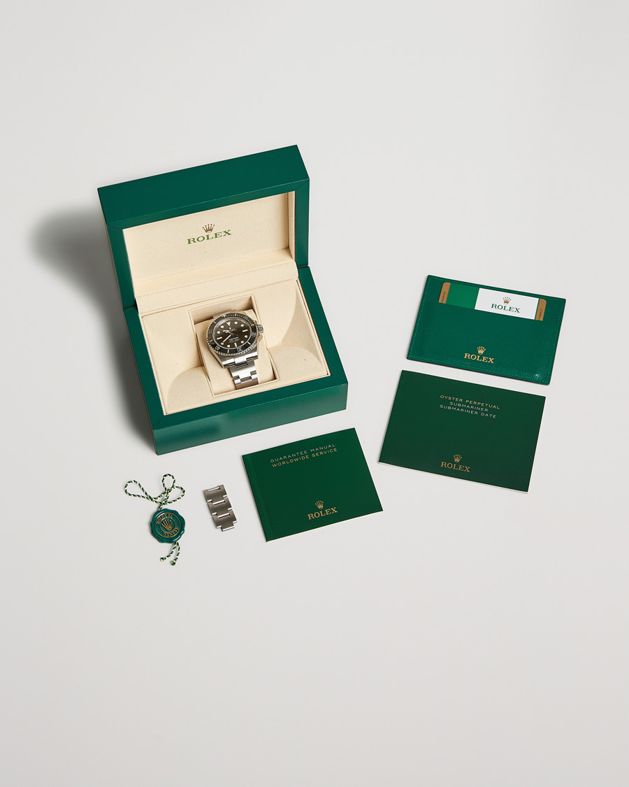 Uomini | Rolex Pre-Owned Submariner 114060 Oyster Perpetual Steel Black | Rolex Pre-Owned | Submariner 114060 Oyster Perpetual Steel Black