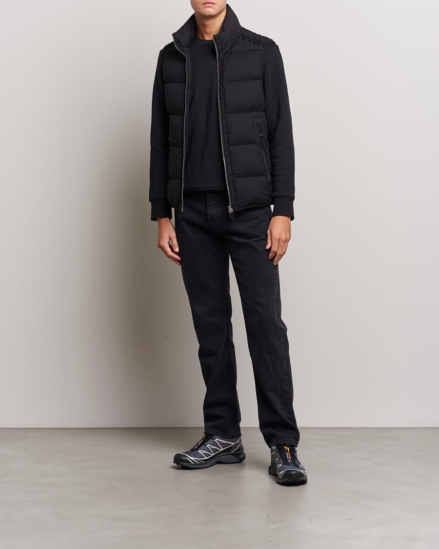 Uomini | Giacche | Stone Island | Nylon Down-TC Vest Black