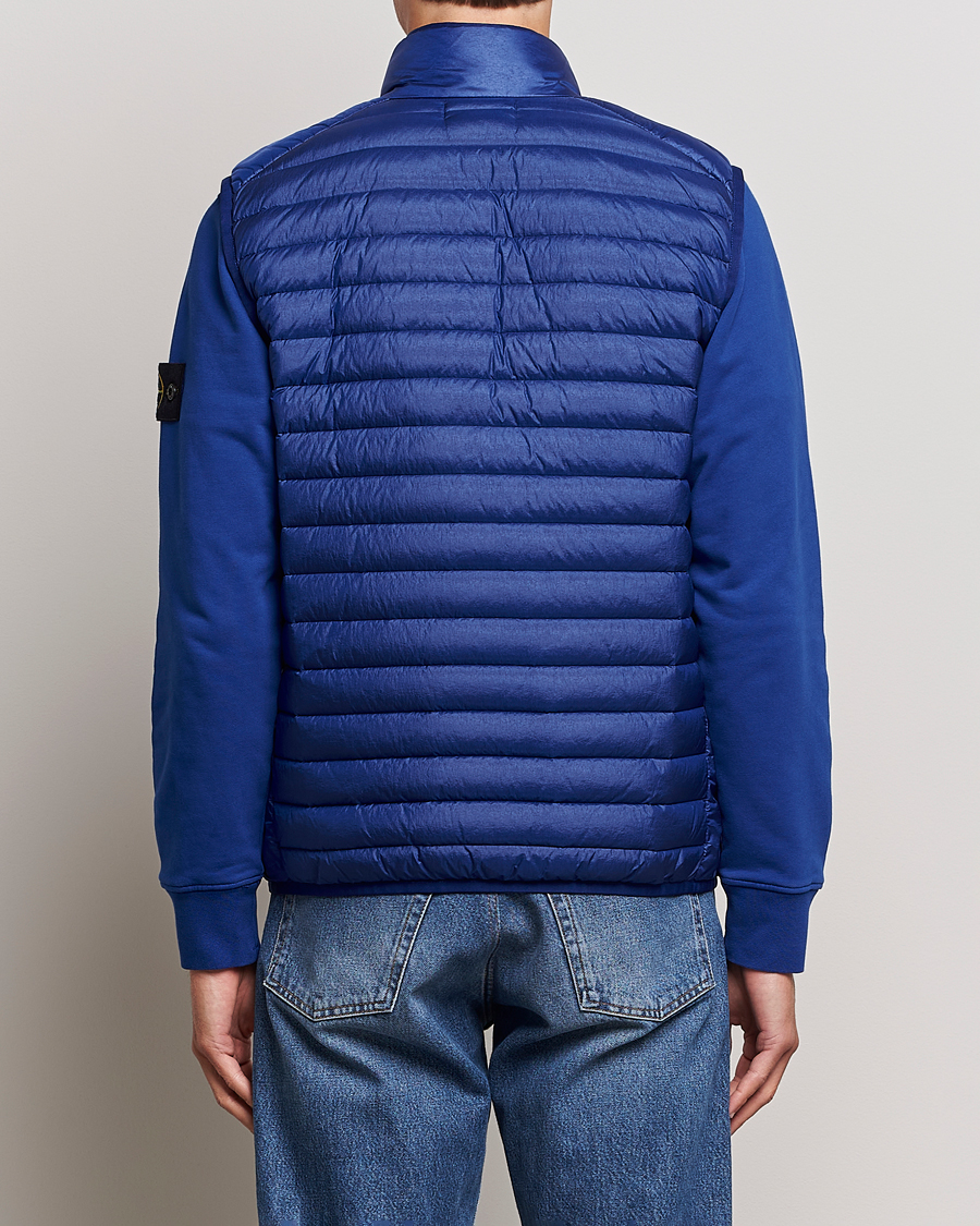 Uomini | Giacche | Stone Island | Recycled Nylon Down-TC Vest Bright Blue