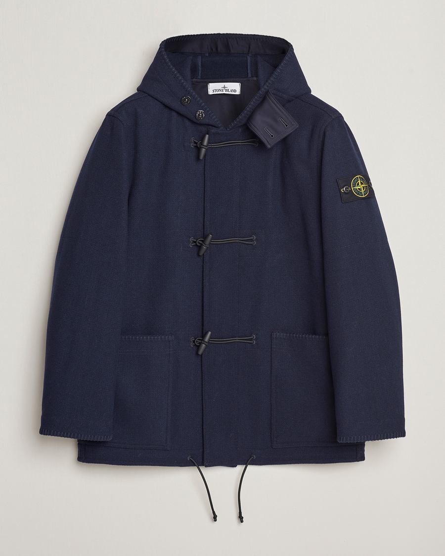 Uomini | Giacche | Stone Island | Panno Speciale Dufflejacket Blue Marine
