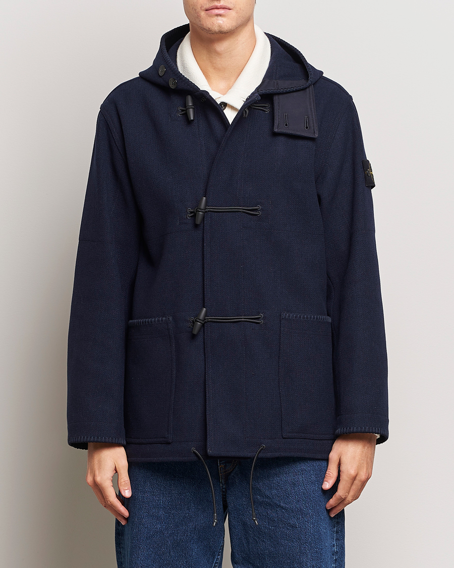 Uomini | Giacche | Stone Island | Panno Speciale Dufflejacket Blue Marine