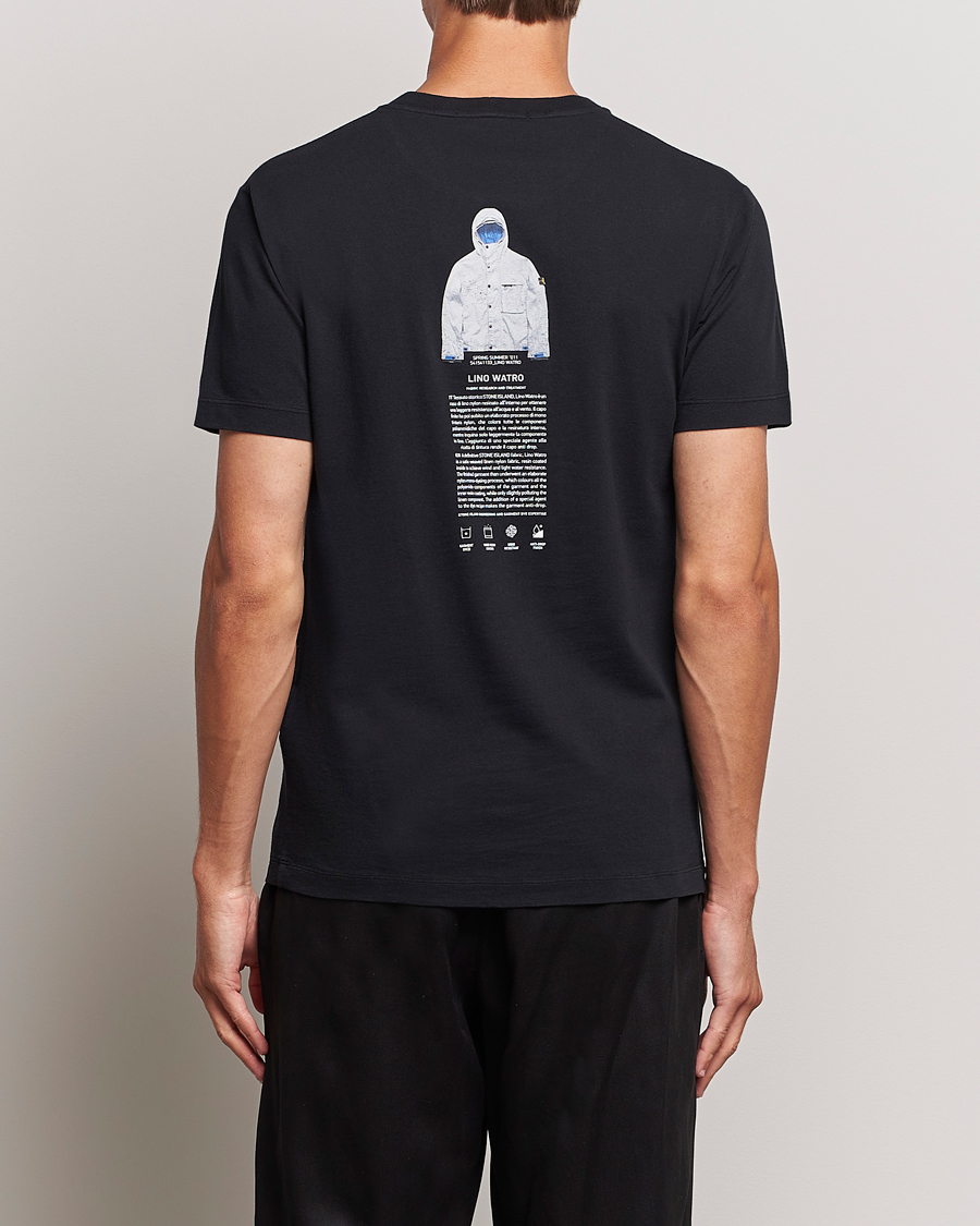 Uomini | T-shirt | Stone Island | Garment Dyed Archivio T-Shirt Black