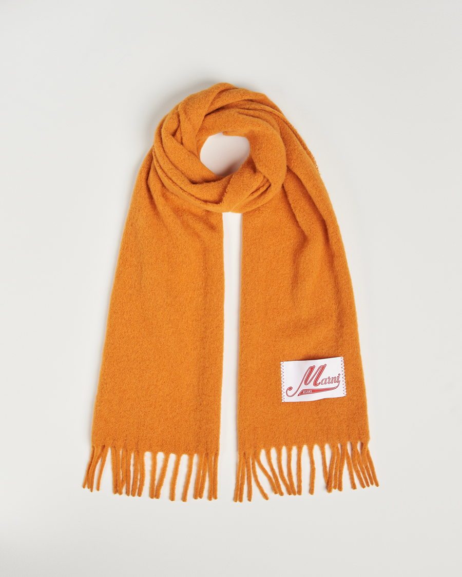 Uomini | Marni Brushed Alpaca Scarf Arabesque | Marni | Brushed Alpaca Scarf Arabesque