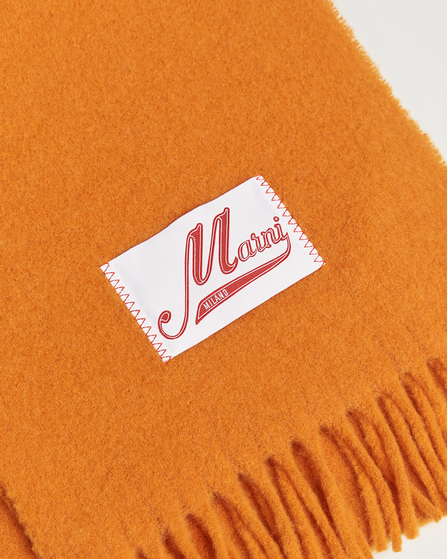 Uomini | Marni Brushed Alpaca Scarf Arabesque | Marni | Brushed Alpaca Scarf Arabesque