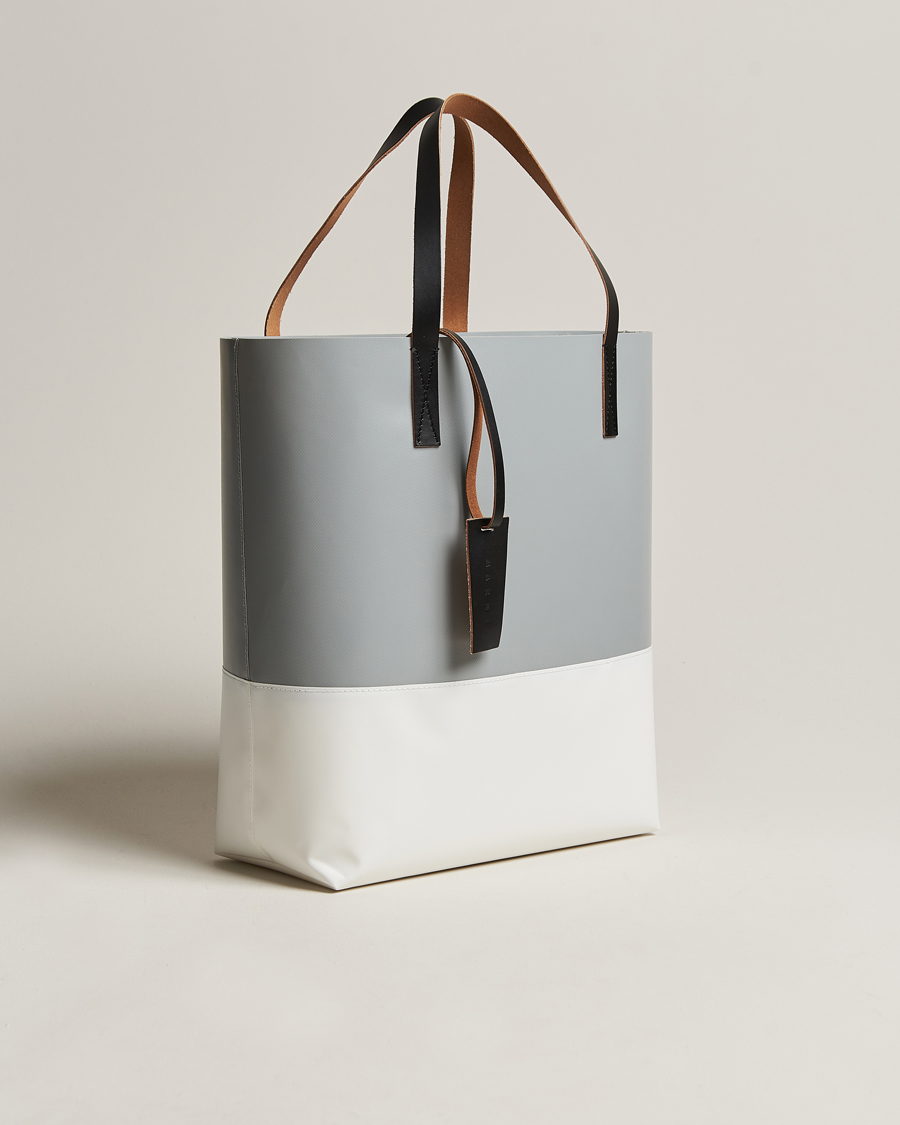 Uomini | Marni PVC Totebag Antique Silver | Marni | PVC Totebag Antique Silver