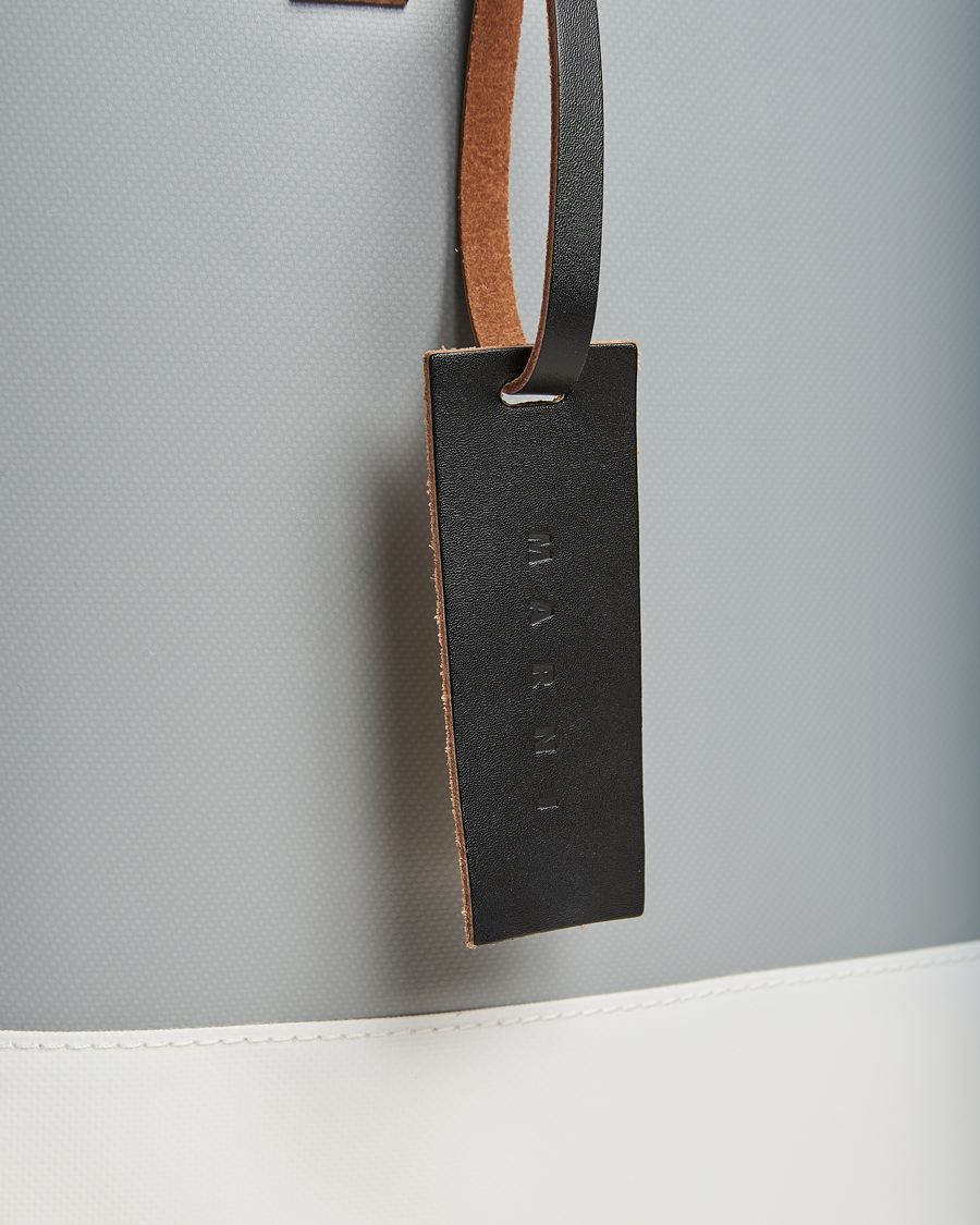 Uomini | Marni PVC Totebag Antique Silver | Marni | PVC Totebag Antique Silver