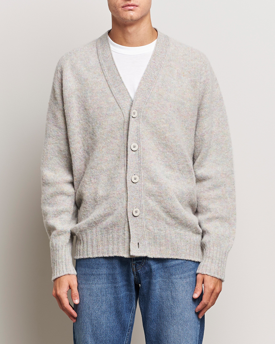 Uomini | Maglieria | Howlin' | Shaggy Bear Cardigan Galaxy
