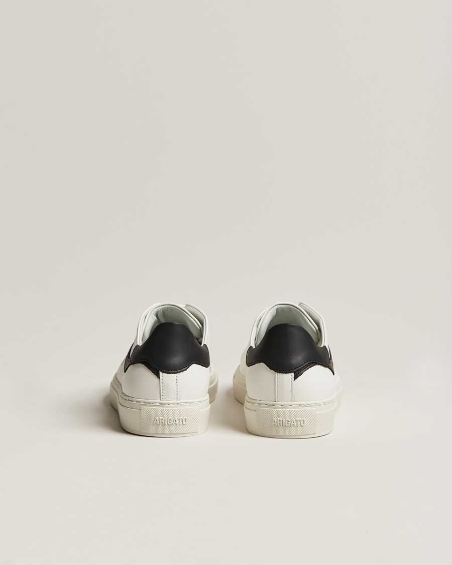 Uomini | Axel Arigato Clean 90 Striped Bee Bird Sneaker White/Black | Axel Arigato | Clean 90 Striped Bee Bird Sneaker White/Black