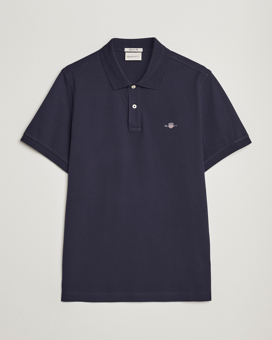 Uomini | Polo | Gant | The Original Polo Evening Blue