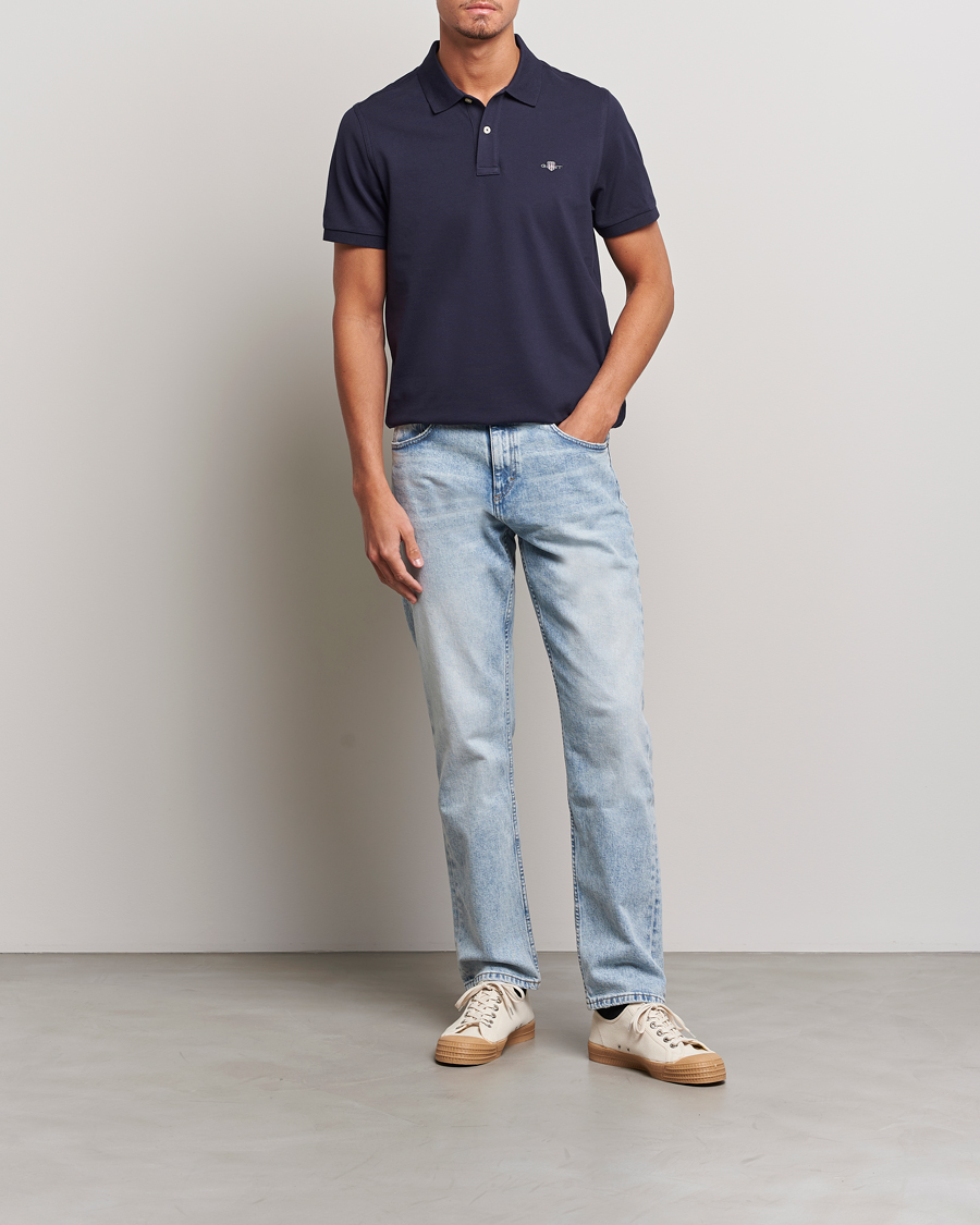 Uomini | Polo | Gant | The Original Polo Evening Blue