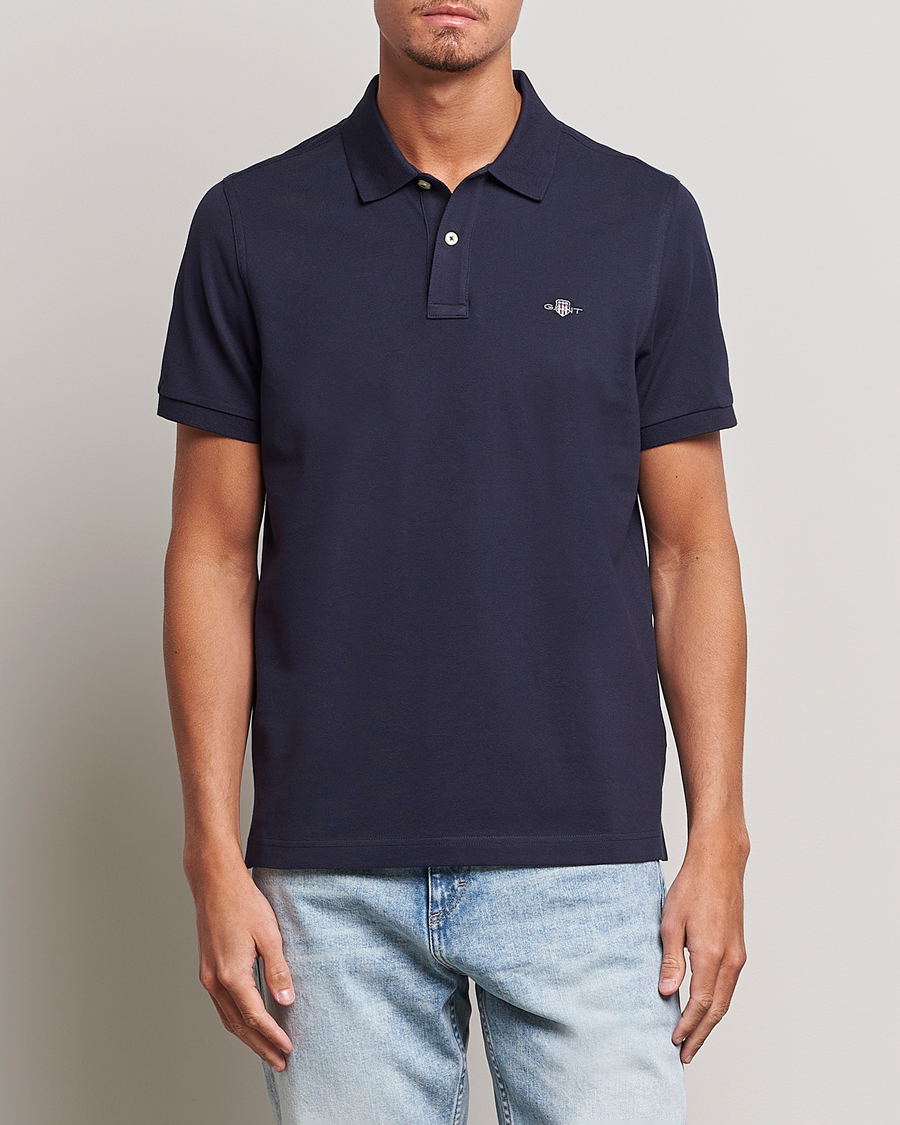 Uomini | Polo | Gant | The Original Polo Evening Blue
