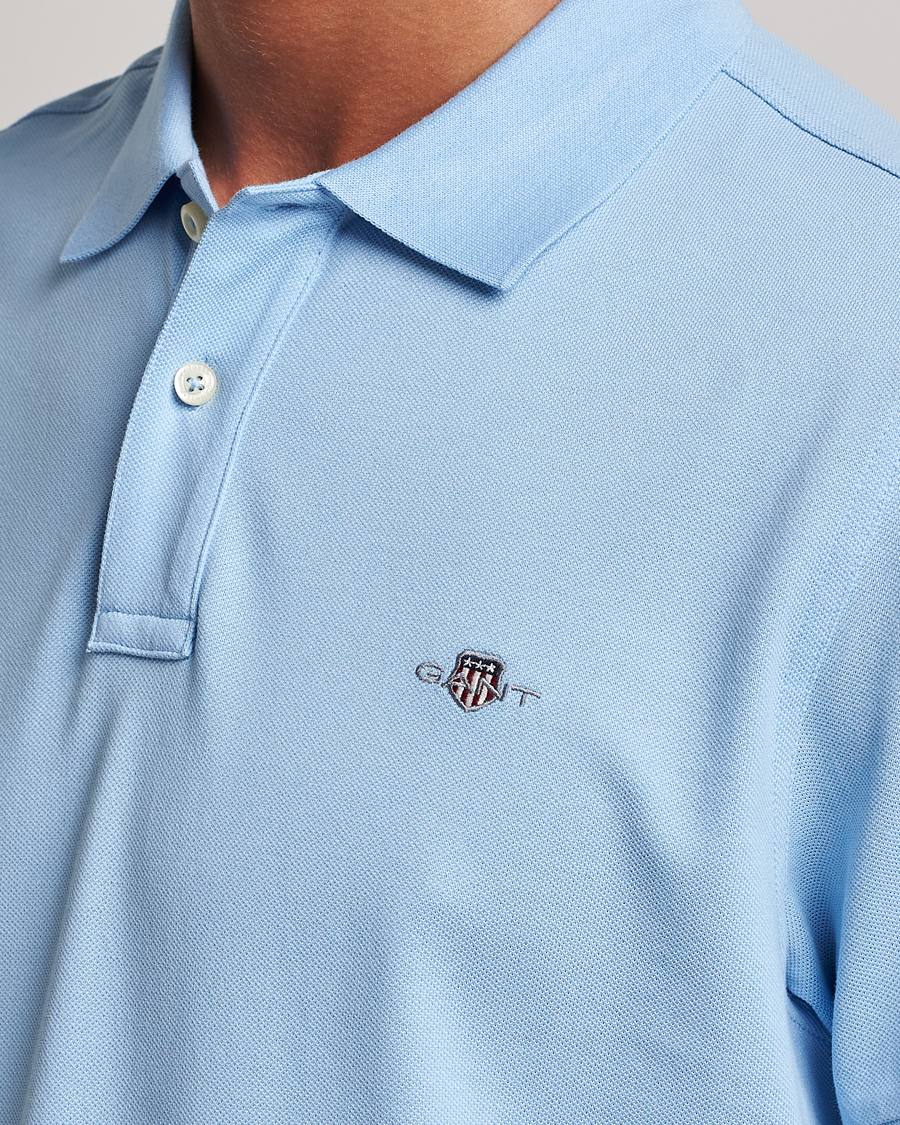 Uomini | Polo | Gant | The Original Polo Capri Blue