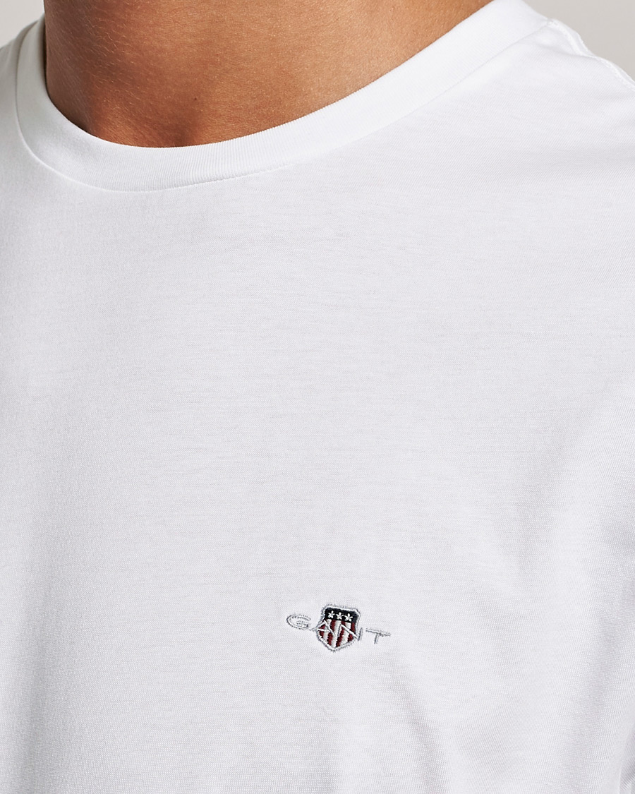 Uomini | T-shirt | Gant | The Original Solid T-Shirt White