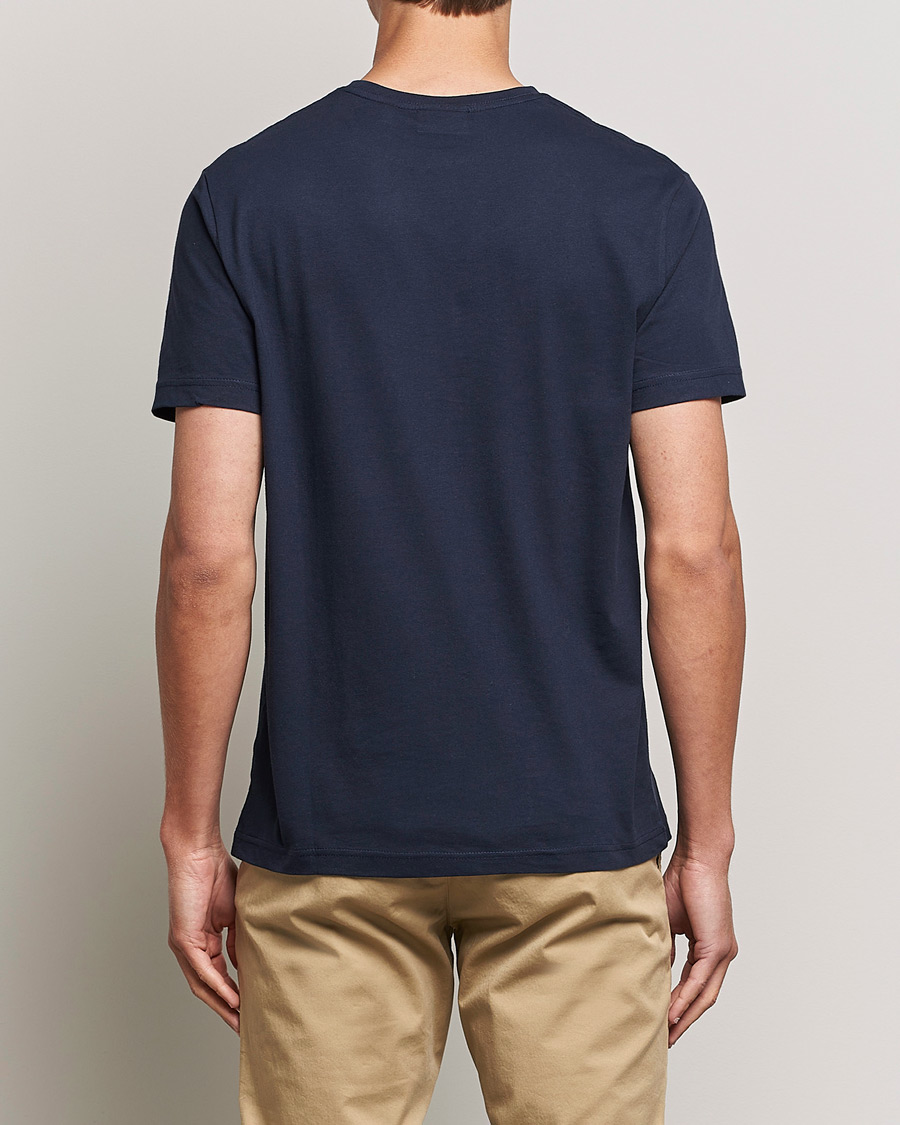 Uomini | T-shirt | Gant | The Original Solid T-Shirt Evening Blue