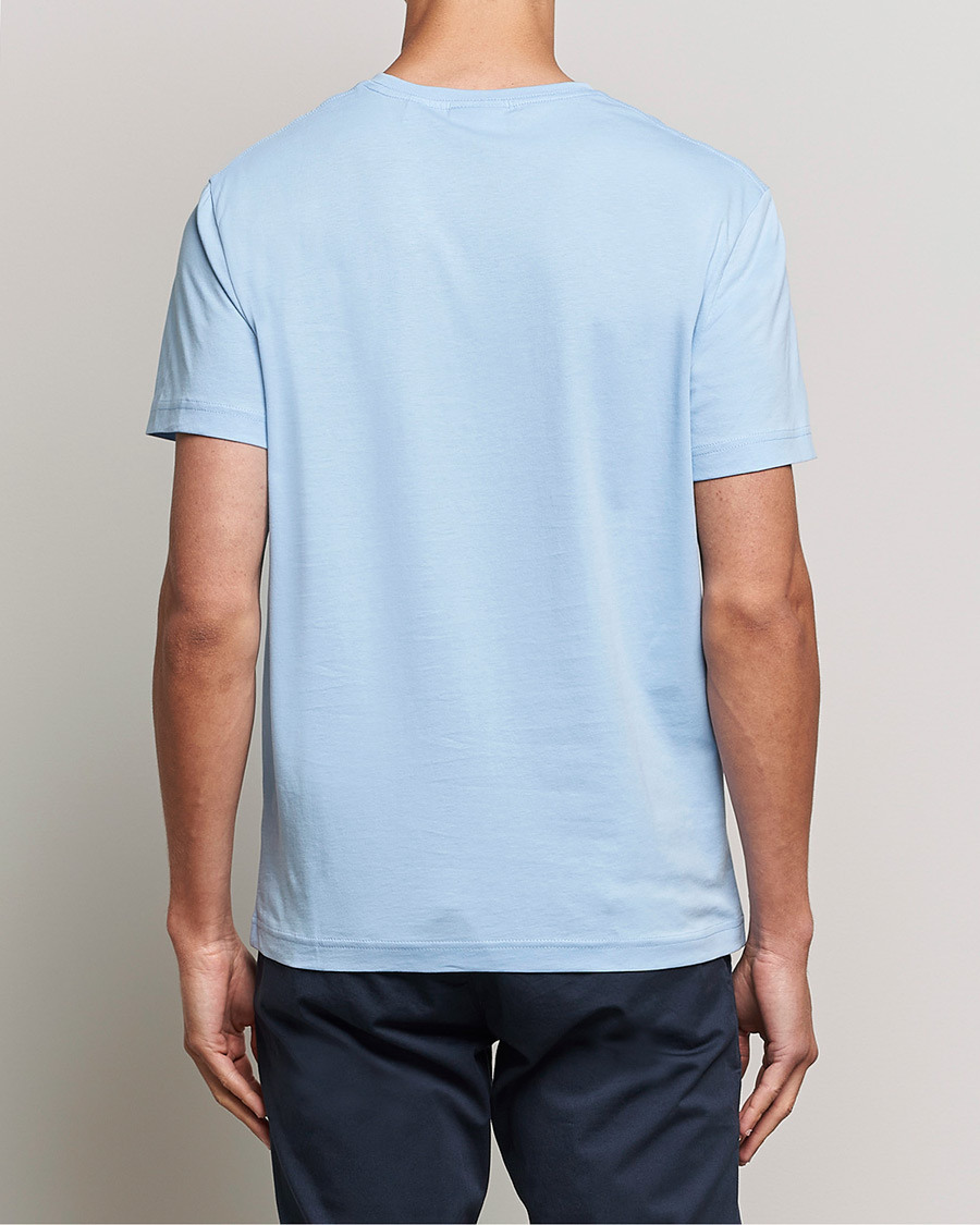 Uomini | T-shirt | Gant | The Original Solid T-Shirt Capri Blue