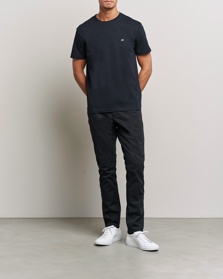 Uomini | T-shirt | Gant | The Original Solid T-Shirt Black